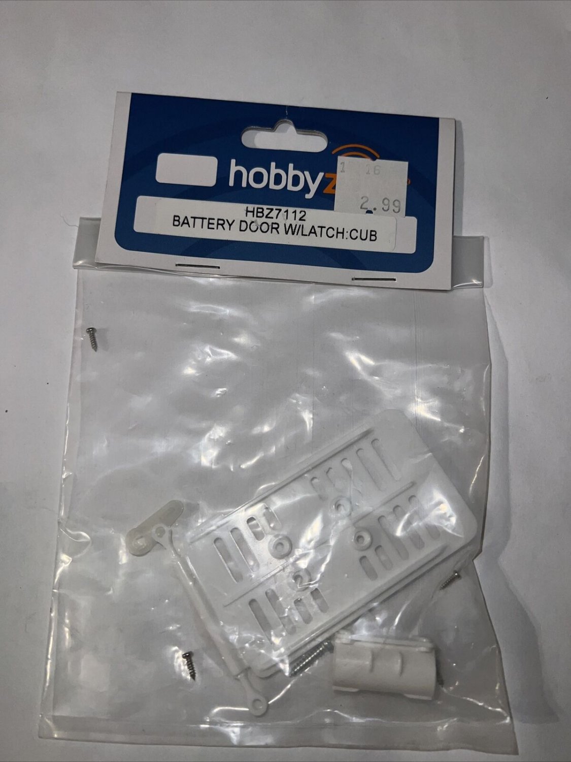 HobbyZone Battery Door with Latch Super Cub LP HBZ7112 Replacement Airplane