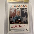 Chad Henne RC 2008 Topps Rookie Premiere Autographs #RPA- CH (RED) !! Graded 9.5