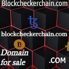 Blockcheckerchain.com Great For Any Crypto Related Website Premium Domain Name