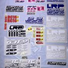 Team Associated RC10 Nitro DS Dual Sport Decal/Sticker Lot USED Lrp Tc4