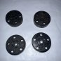 Tamiya bull head Clod buster wheel hubs Vintage Rc Car Parts