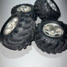 Rc Truck 4WD Set Wheels Hpi Tamiya  Traxxas Kyosho Ofna etc used (4)