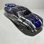 Traxxas Rustler Body Shell Blue White Black Painted VXL XL5