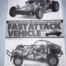 RC Tamiya Manual Fast Attack Vehicle 584696 2011 Version