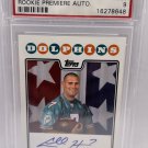 2008 Topps Chad Henne Rookie Card Premiere #RPA-CH AUTO PSA 9 Pop 2