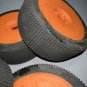 1/8 Scale Buggy Orange Tires W Wheels Set Of 4 #10599 Jconcepts 3121 Reflex