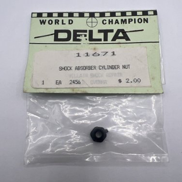 Delta Rc Car Part Shock Absorber Cylinder Nut 11671 Vintage Rc Car Parts