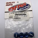 Ofna Racing Wheel Hub Blue Aluminum Cap Nut, CNC 17mm Nitro Rc OFNA19237