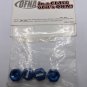 Ofna Racing Wheel Hub Blue Aluminum Cap Nut, CNC 17mm Nitro Rc OFNA19237