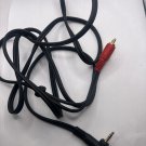 Radio Shack Male 1/8 in. Stereo to RCA 2 Male Audio Cable Cord Wire 6’ Gold Tip