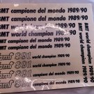 Vintage Kyosho Blitz BMT 891 1/8 4WD Nitro RC Car Sticker Sheet
