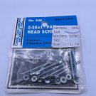 Vintage Carl Goldberg Model Airplane No. 546 2-56 X 1” Pan Head Screws 8 Pcs