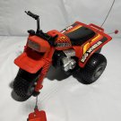 Rc Car ATC 2500 Big Wheeler With Remote Lights Up Moves For Parts Or Repair