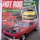 Hot Rod Magazine December 1982 Vintage Issue