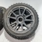 Rc Car Wheels 1/8 Scale Buggy Wheels Set Of 4 Hex Wheels