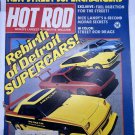 Hot Rod Magazine August 1981 Vintage Issue