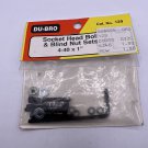 Du-Bro 4-40x1" Socket Head Bolt & Blind Nut Sets (4pcs) Cat. No. 129