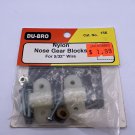 DU-BRO Nylon Nose Gear Blocks (2) DUB156