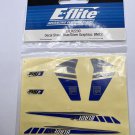 E-Flite Blade EFLH2230 Decal Sheet Blue/Silver Graphics: BMCX