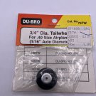 DU-BRO 75TW Tail Wheel 3/4 inch