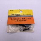 DU-BRO Swivel Ball Link Black 2-56 w/Hardware DUB2135