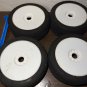 Rc Car Pre-Mounted Tires White EVO Wheels 4 AKA 1/8 P1 Soft Long Wear (w2)
