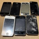 Apple iPhone Lot (Broken For Parts Only)