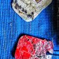 Recycled paper bundle,Recycled paper bookmark,Plain red bookmark,Mini hair clips