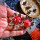 Daisy quilling flower ornament,Recycled paper flower,Daisy paper decor,Recycled daisy