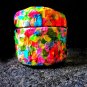 Colorful mini trinket box,Recycled paper storage,Sustainable colorful storage mini