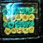 Natural rose black frame,Natural rose decor,Corn husk flower decor,Delight natural decor