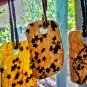Recycled paper collage bookmark,Strip colorful bookmark,Zero waste bookmark