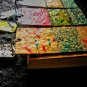 Recycled paper collage bookmark,Strip colorful bookmark,Zero waste bookmark