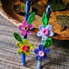 Mini blossom quilling hair clips,Mini blossom hair accessories,Mini flower hair accessories Mini blossom quilling hair clips,Mini blossom hair accessories,Mini flower hair accessories