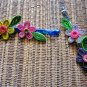Mini blossom quilling hair clips,Mini blossom hair accessories,Mini flower hair accessories
