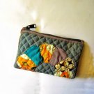 Handmade pouch,Recycle pouch,Denim pouch,Aplique pouch,,Sustainable gift