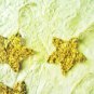 Natural pumpkin seed husk star ornament ,Natural autumn star holiday decor,One set natural star
