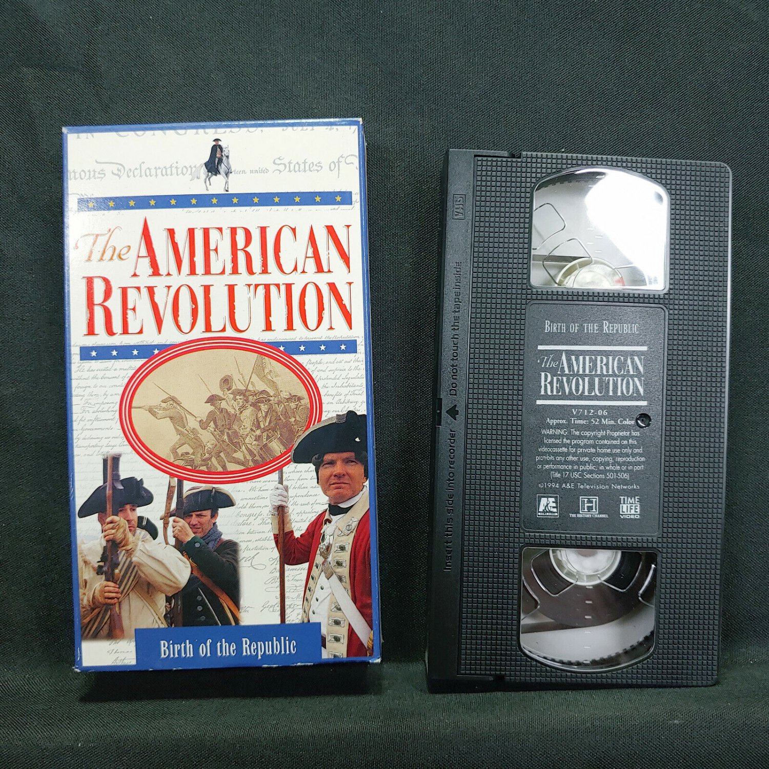 The American Revolution, Birth Of The Republic (VHS)