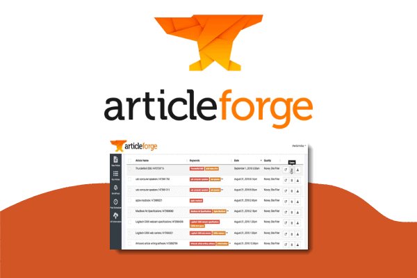 Article Forge - Shared account