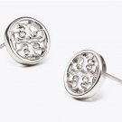 Tory Burch Small Logo Stud Earrings