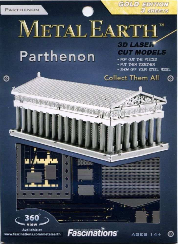 3d puzzle parthenon