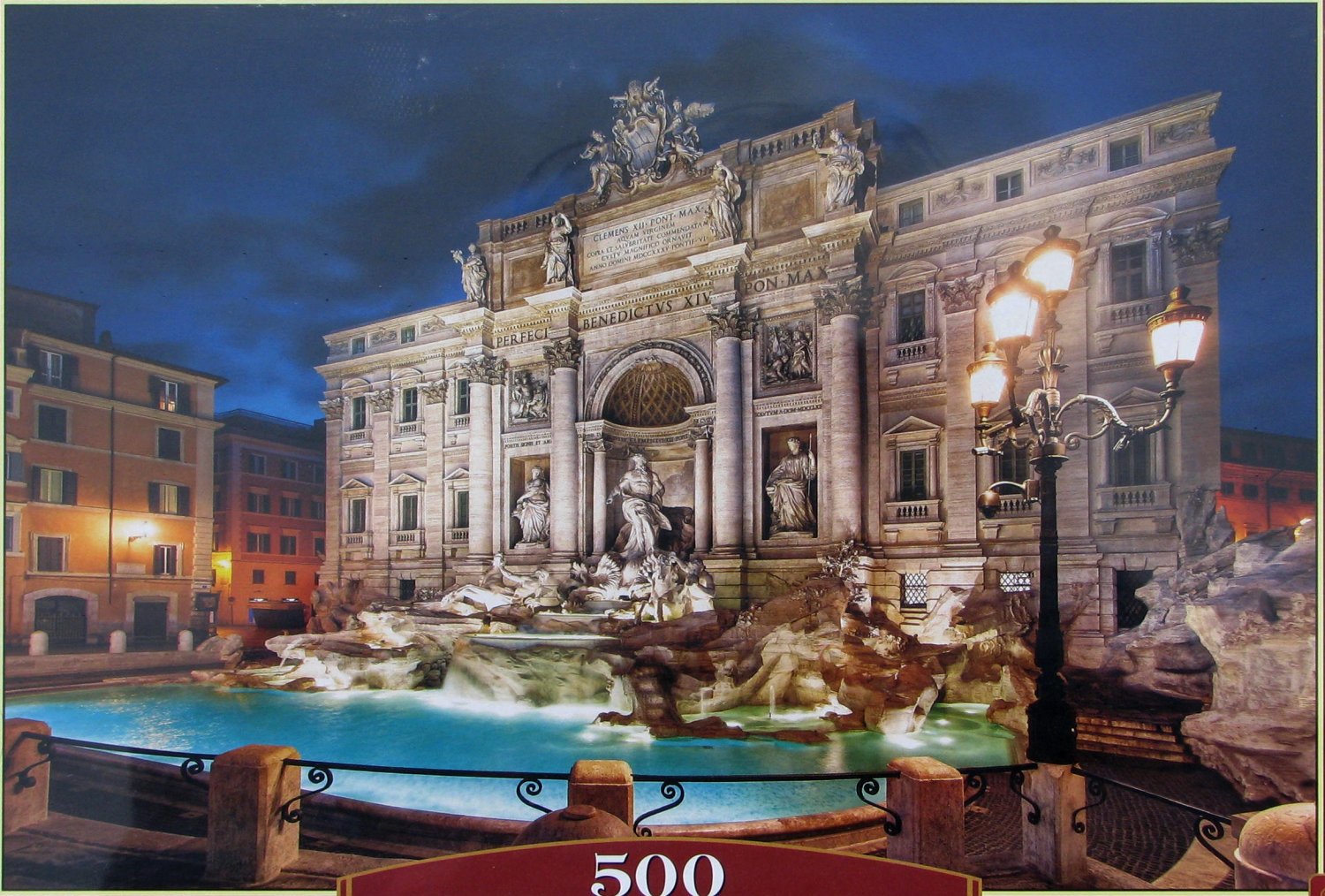 Castorland FONTANA DI TREVI 500 Pc Jigsaw Puzzle