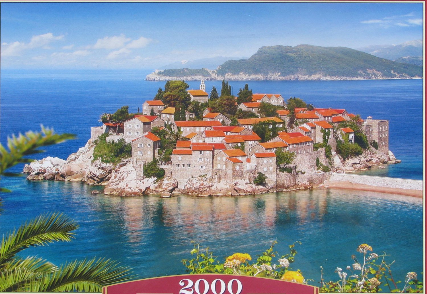 Castorland SVETI STEFAN MONTENEGRO 2000 pc Jigsaw Puzzle ...