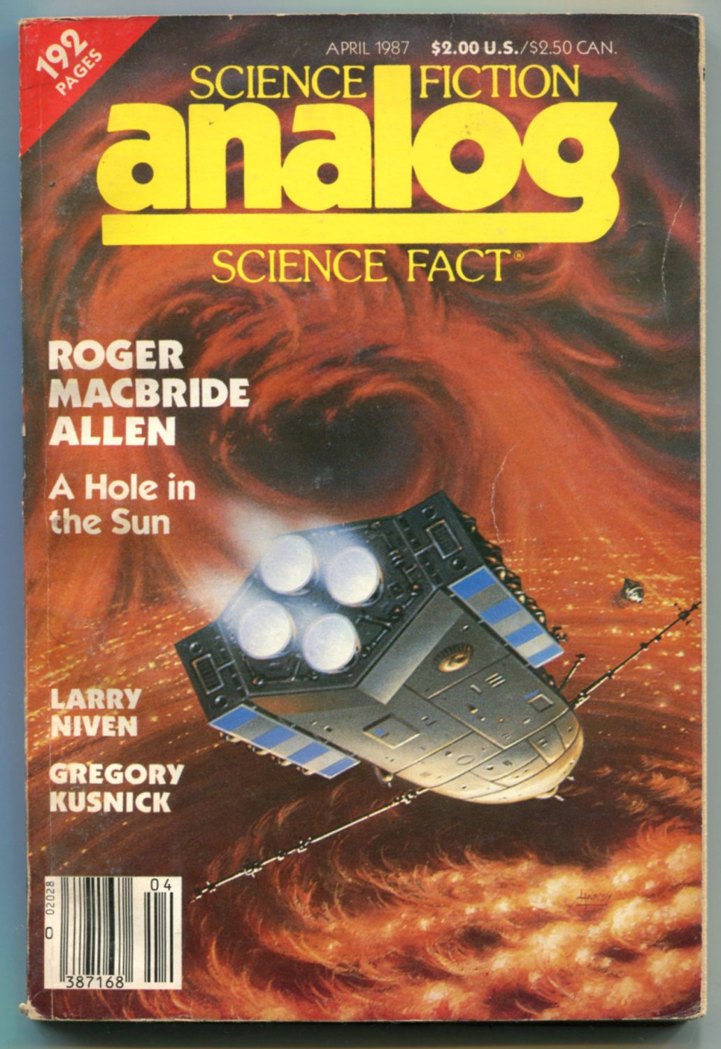 ANALOG Science Fiction Magazine 1987 Complete Year 13 Issue Lot