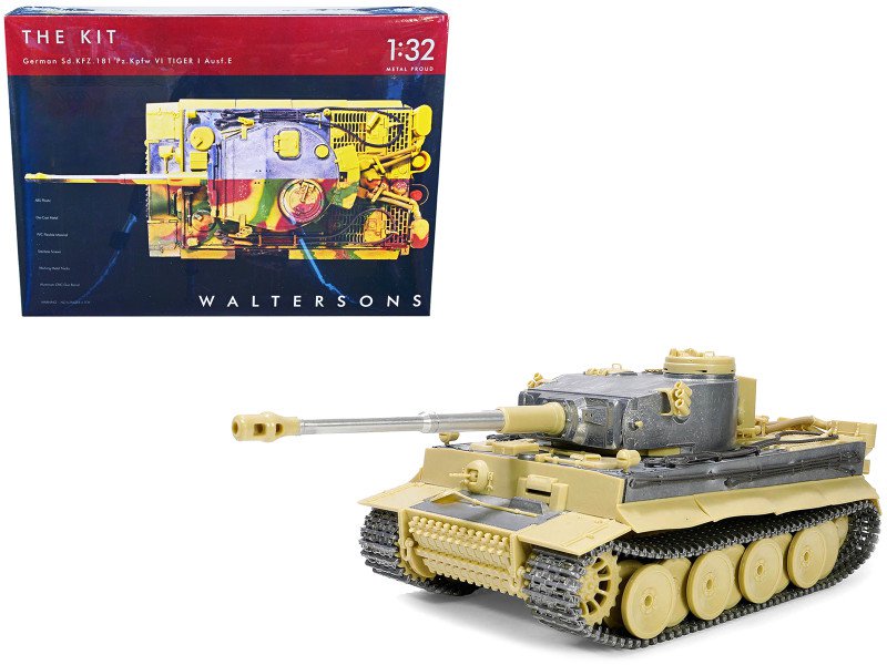 Skill 4 Model Kit German Sd.Kfz.181 Pz.Kpfw VI Tiger I  (July 1943) 1/32 Scale