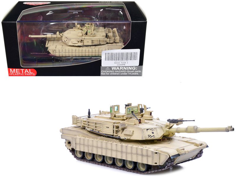 M1A2 Abrams TUSK Tank "US Army 3rd Armored Cavalry " Series 1/72 Diecast Model by Panzerkampf