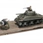 Sherman M4 (75) Medium Tank U.S. "753th Tank Battalion 1/32 Diecast Model by Metal Proud