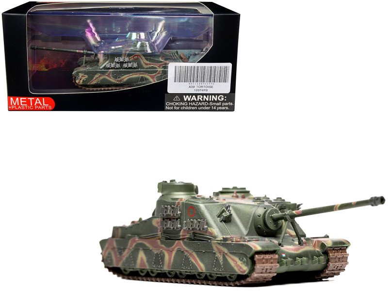 Tortoise A39 Heavy Assault Tank British Army WWII 1/72 Diecast Model by Panzerkampf