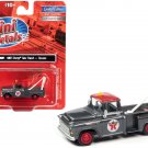 1957 Chevrolet Stepside Tow Truck Gray Metallic with Red Top 1/87 Model Car by Classic Metal Works