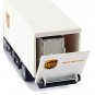 MAN Tractor Truck Brown with Box Body and Tail Lift "UPS" 1/50 Diecast Model by Siku